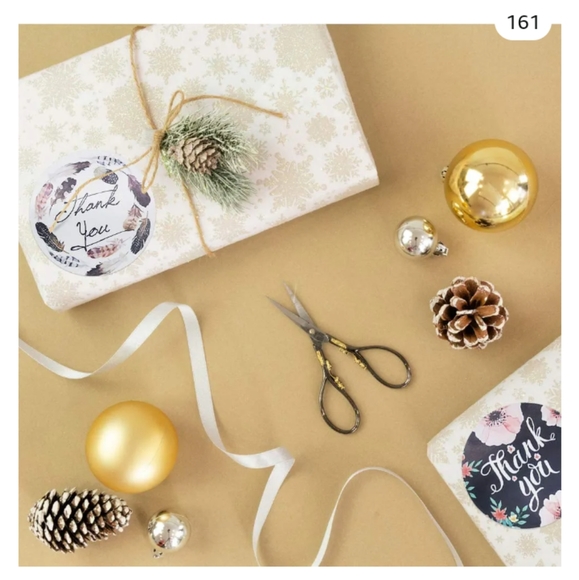 25 thank you stickers 4 different types - Picture 4 of 5